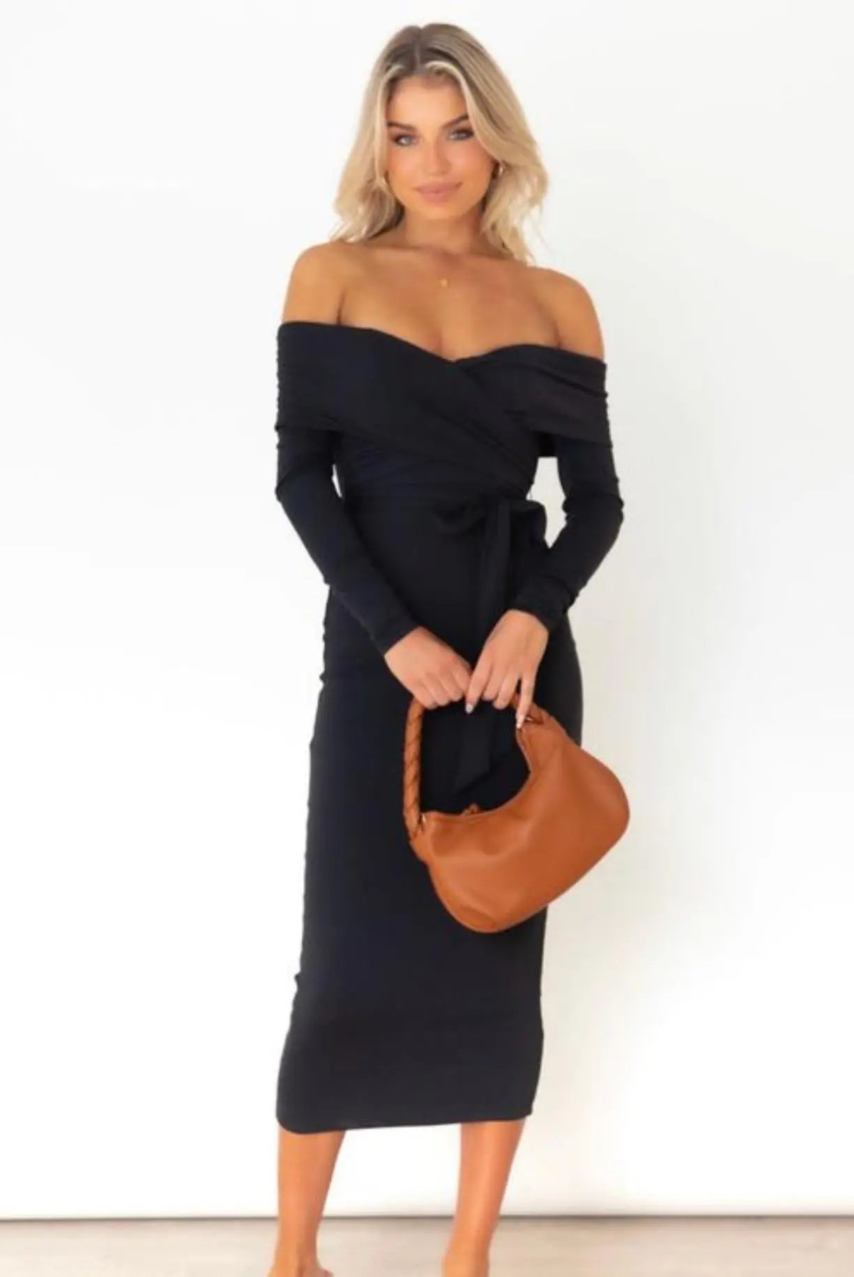 LARISSA DRESS | BLACK