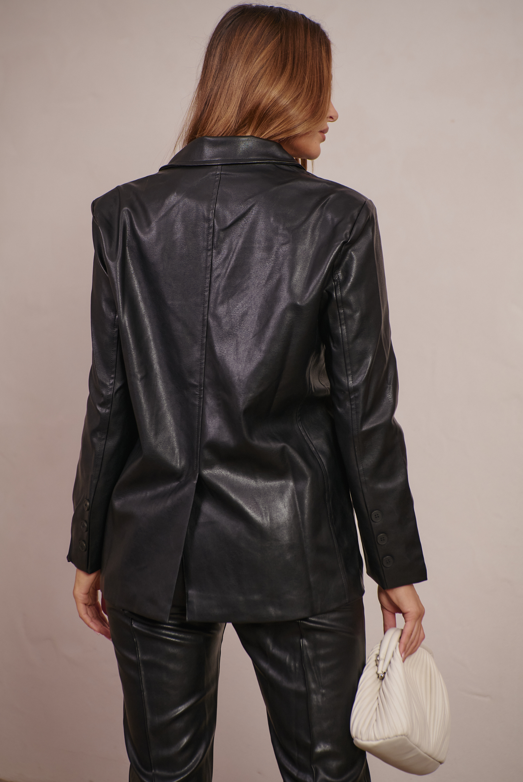 LENNOX PU JACKET | BLACK