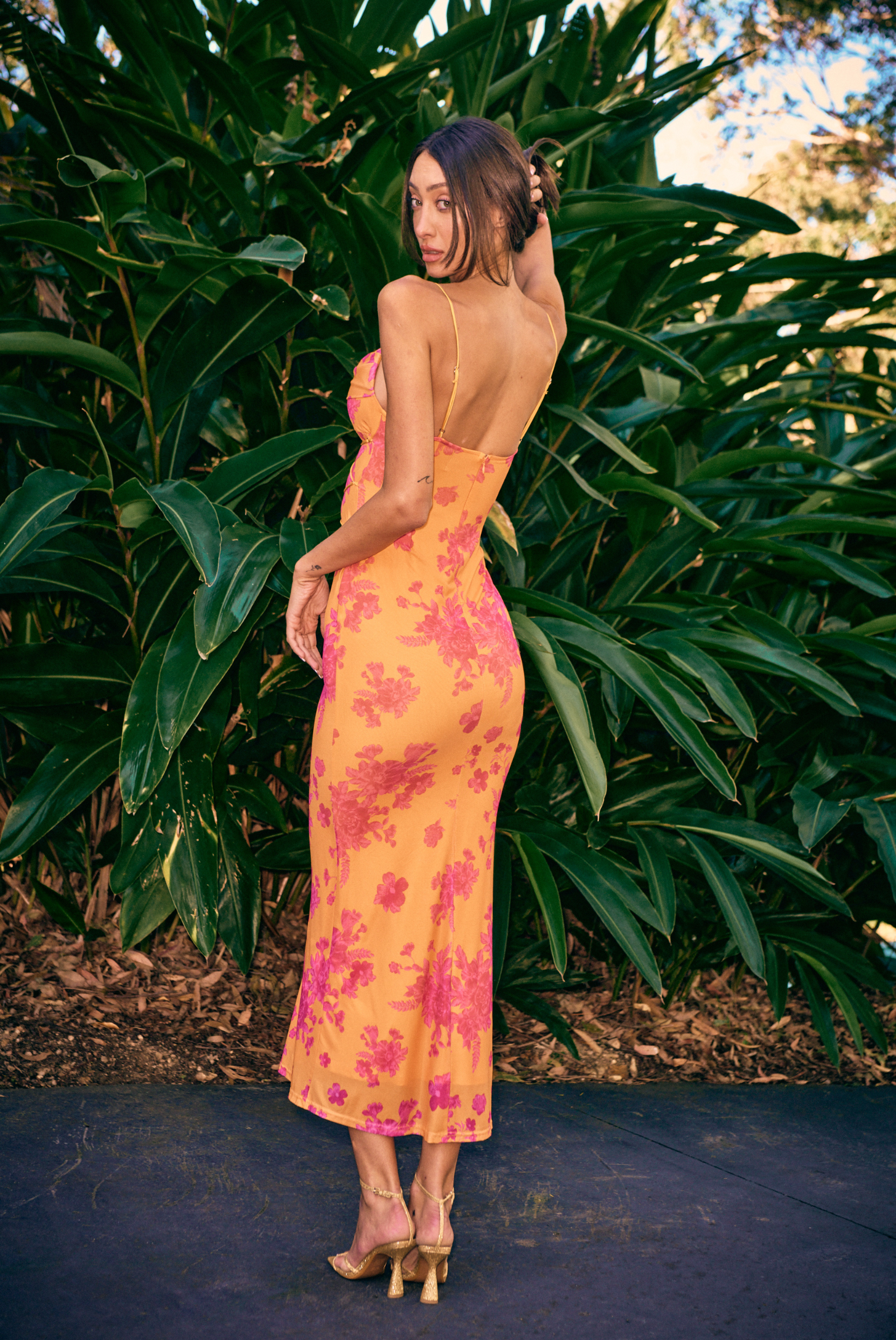 NO DOUBT MAXI DRESS | ORANGE