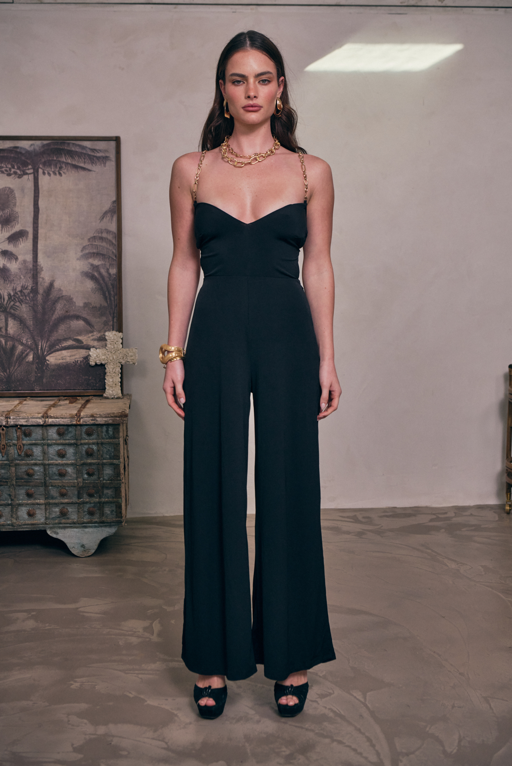 MEDUSA BACKLESS JUMPSUIT