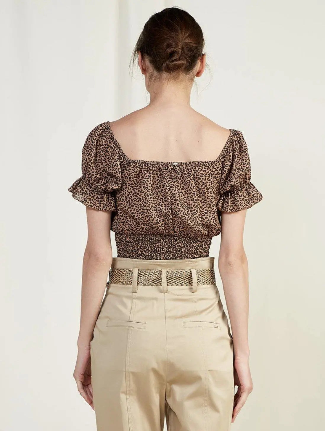 ATHENS VOICE -TROUSERS WITH BELT | BEIGE BSB