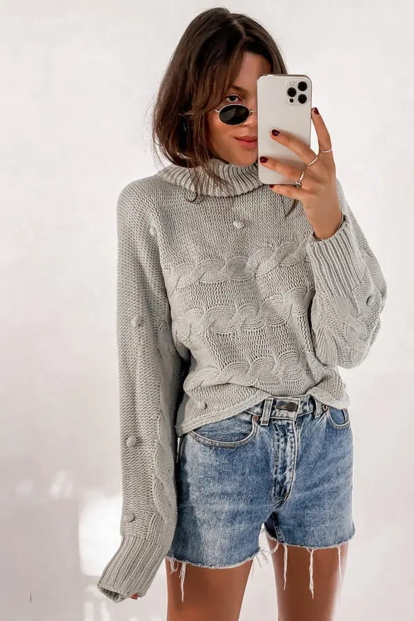 AXEL SWEATER | GREY EXCLUSIVE