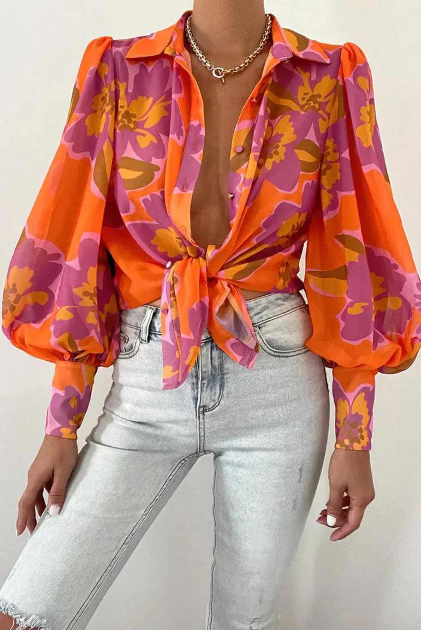 DALLAS BLOUSE | ORCHID RUNAWAY THE LABEL