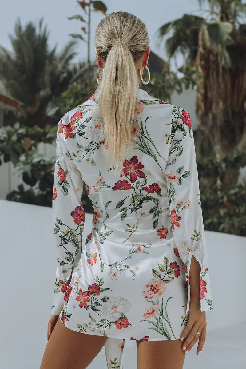 SONOMA TIE DRESS | FLORAL RUNAWAY THE LABEL